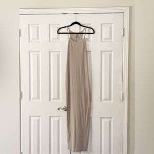 SKIMS Cotton Rib Long Cami Dress